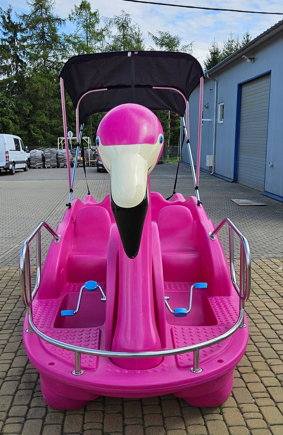 SOLID WATER BIKE FOR 4 PEOPLE WITH VISOR FOR FLAMINGO RENTAL Brand Scorpio Kayak