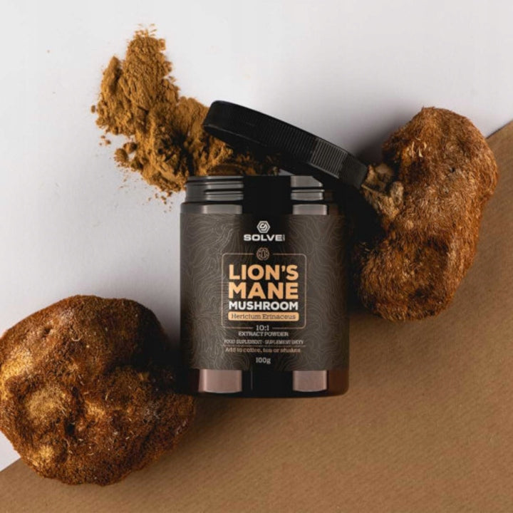 SOLVE Labs - Lion's Mane - LION'S MANE - extract 100g Brand Solve Labs