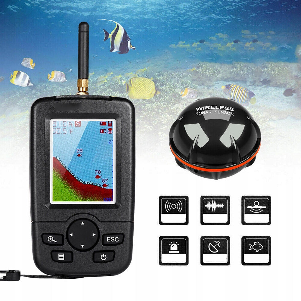 SONAR WIRELESS FISH DISPLAY FOR BAIT BOAT SET Brand no brand