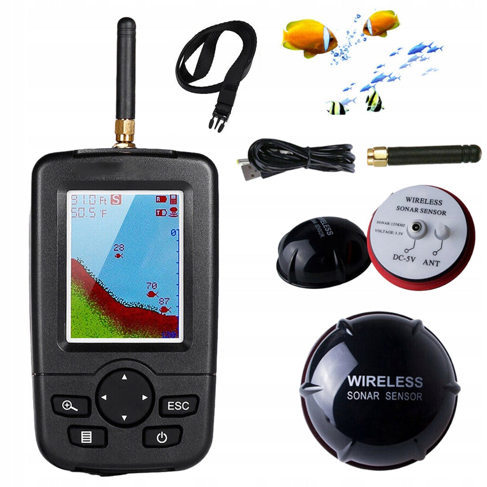 SONAR WIRELESS SONAR COLOR FISH DISPLAY Manufacturer code FF1108-1