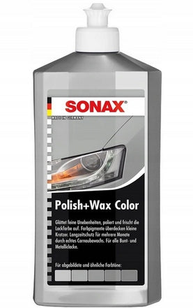 SONAX 250ml coloring wax SILVER Polish+Wax Color NANOTECHNOLOGY 944