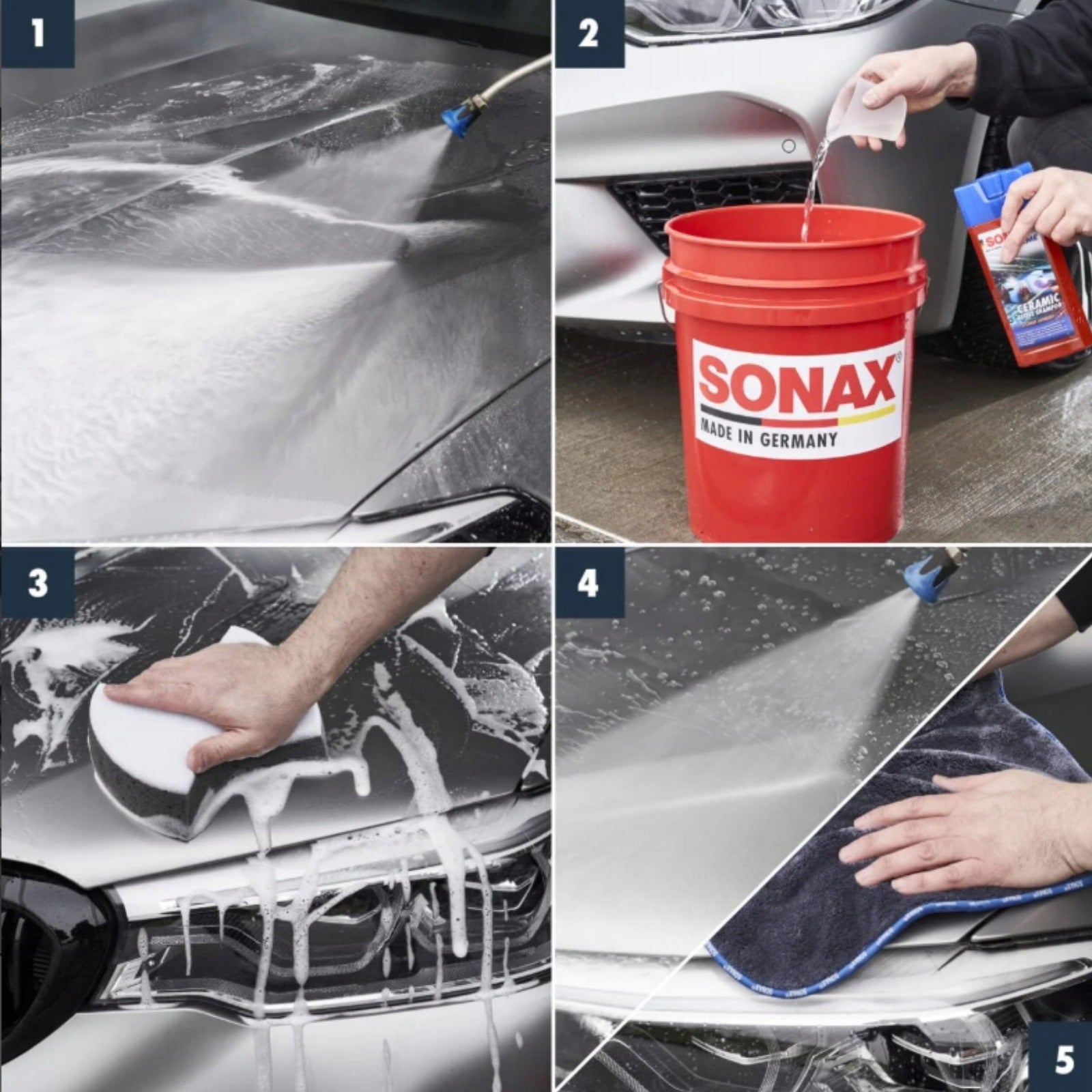 SONAX CERAMIC CAR WASH SHAMPOO 500 ml CERAMIC ACTIVE Manufacturer's catalog number 259200