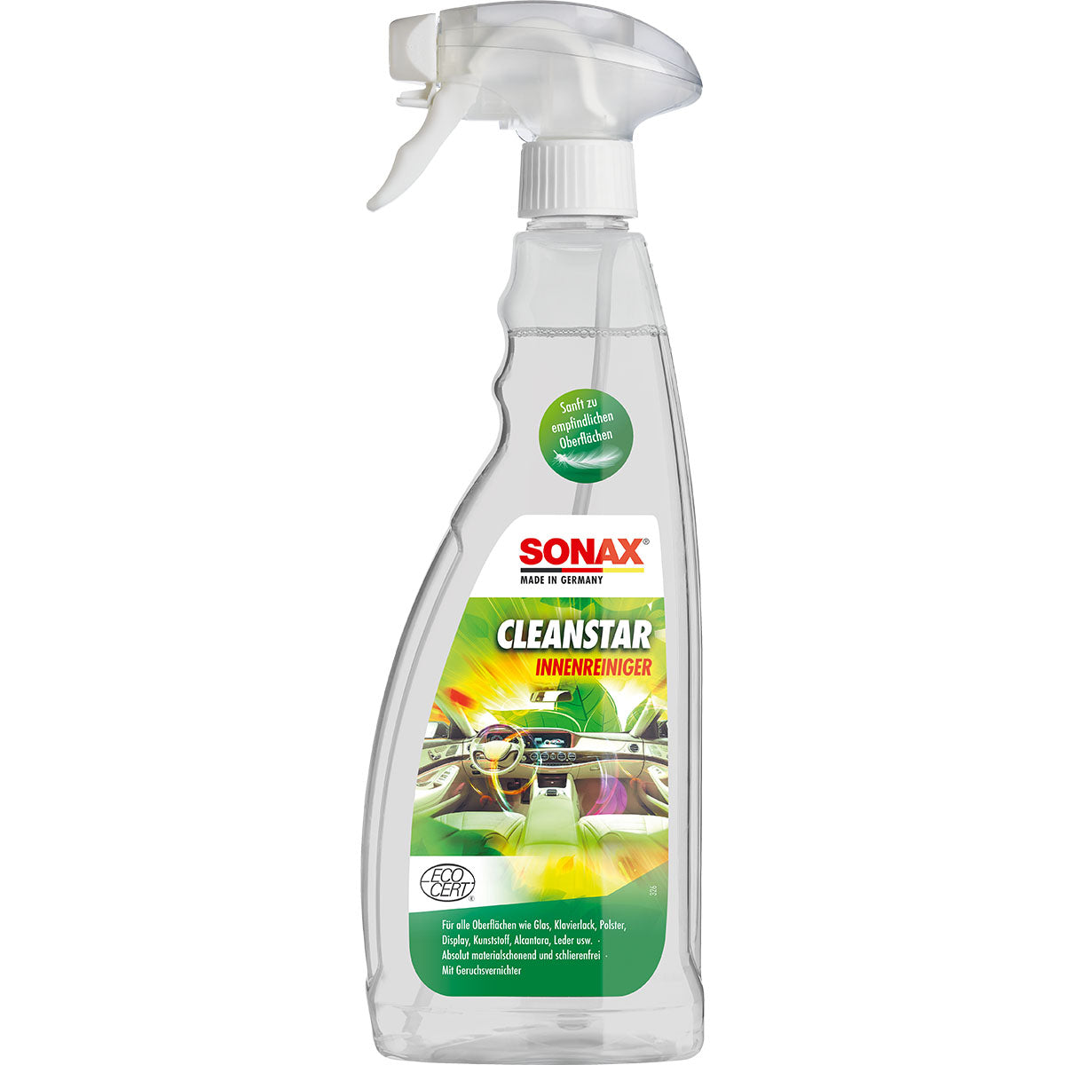 SONAX Cleanstar 750ml - for interior cleaning Manufacturer Sonax