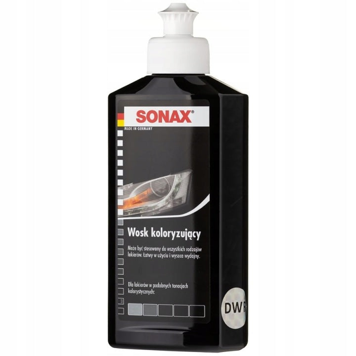 SONAX Colouring Wax Nanopro black 250ML