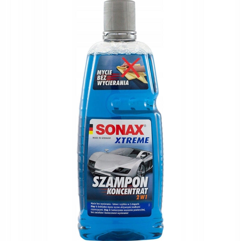 SONAX SHAMPOO 2in1 CONCENTRATE WITHOUT WIPING 1L