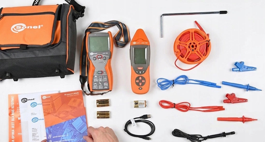 SONEL LKZ-720 Wire and Cable Locator Cable Detector Kit LKZ-720 Packaging status original