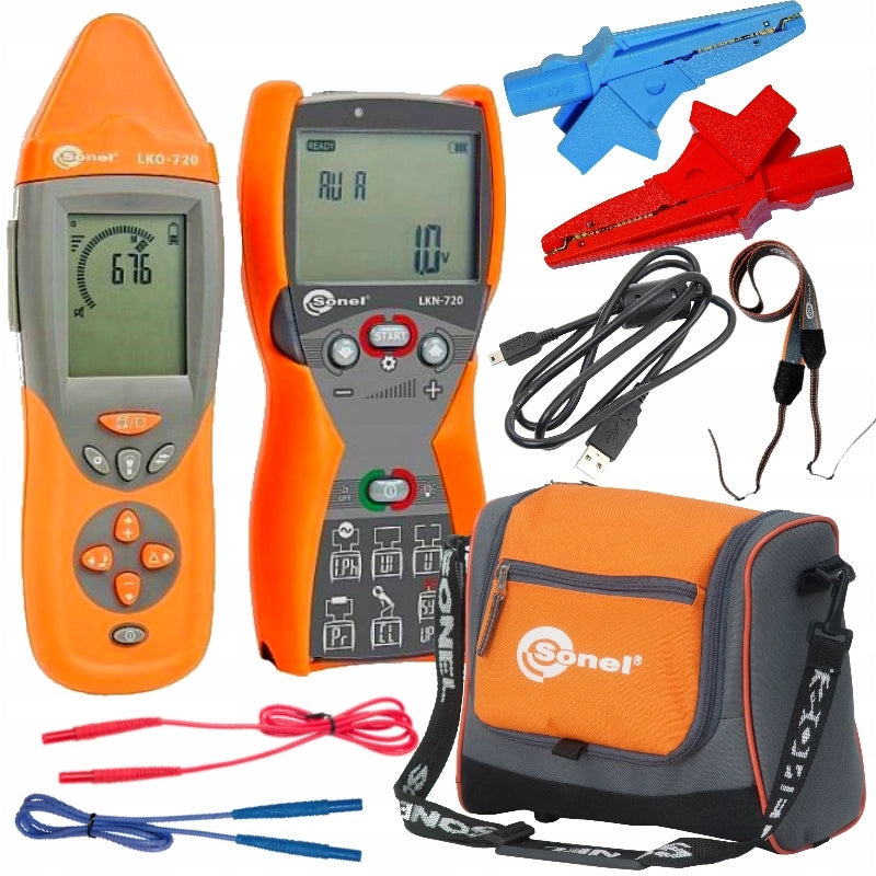 SONEL LKZ-720 Wire and Cable Locator Cable Detector Kit LKZ-720