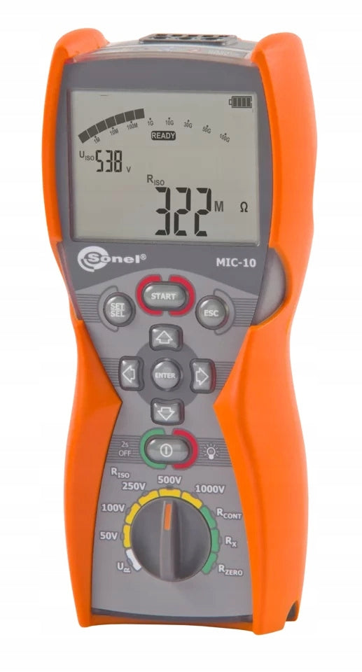 SONEL MIC-10 Insulation Resistance Meter Set Voltage Detector 1000V Brand Sonel