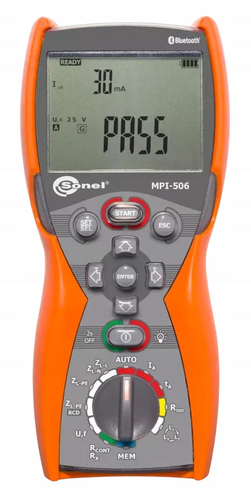 SONEL MPI-506 180-460V MULTIFUNCTIONAL METER FOR ELECTRICAL INSTALLATION IP67 Packaging status original