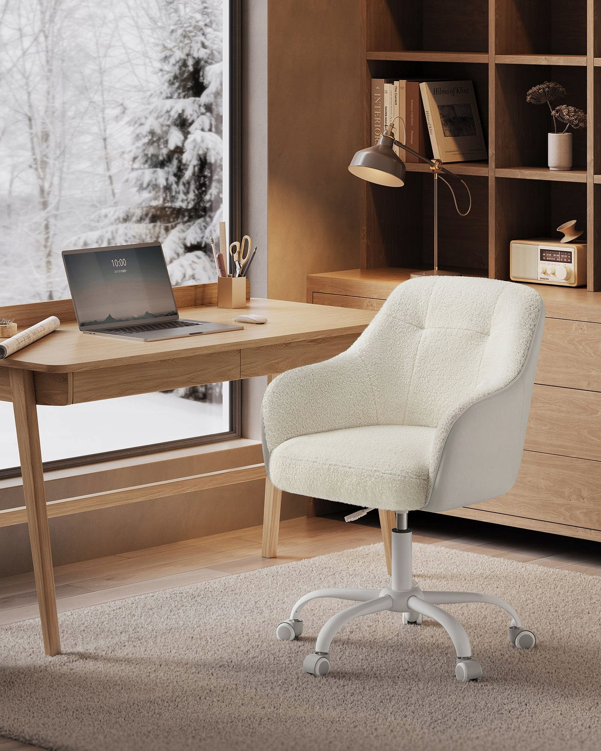 SONGMICS Home office chair, swivel, height adjustment Manufacturer code OBG019W01
