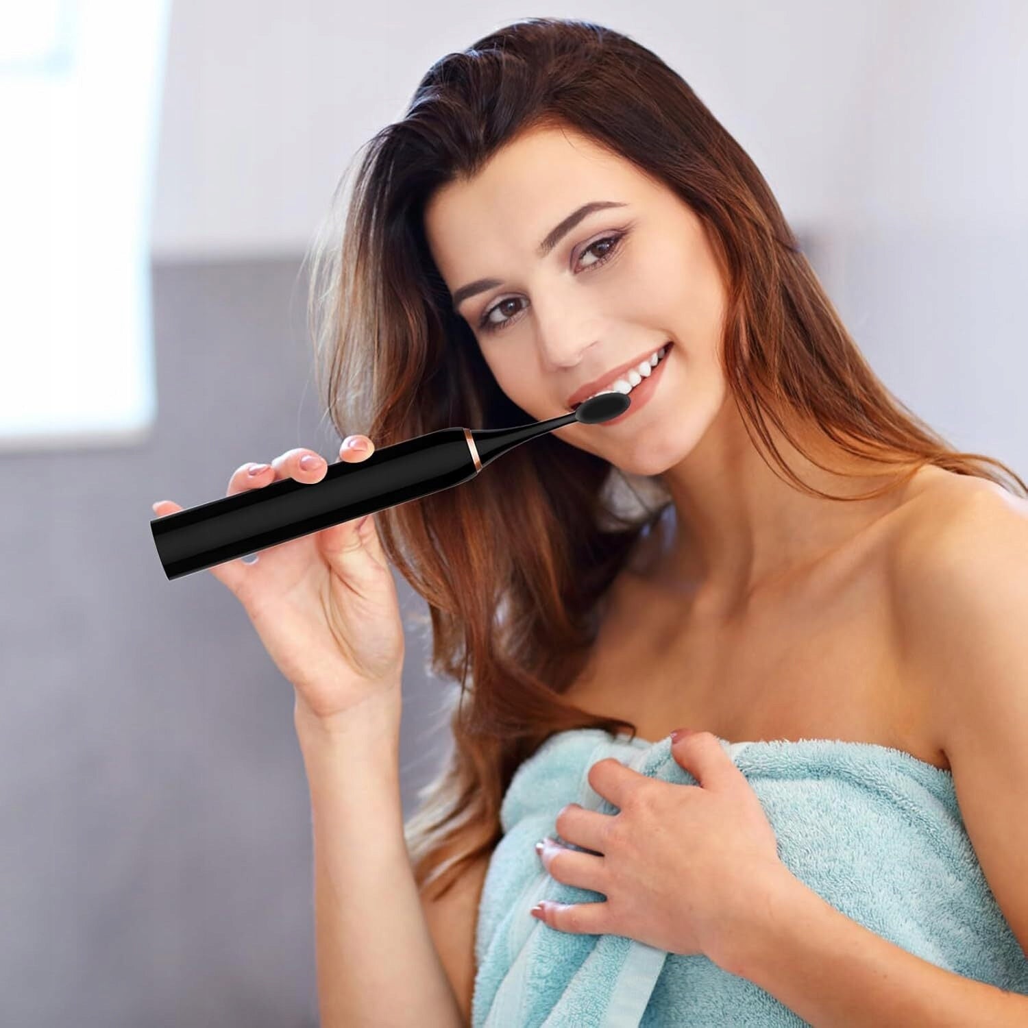 SONIC ELECTRIC TOOTHBRUSH 42 000 MOVEMENTS BLACK BELISMILE Manufacturer code 3831127558139