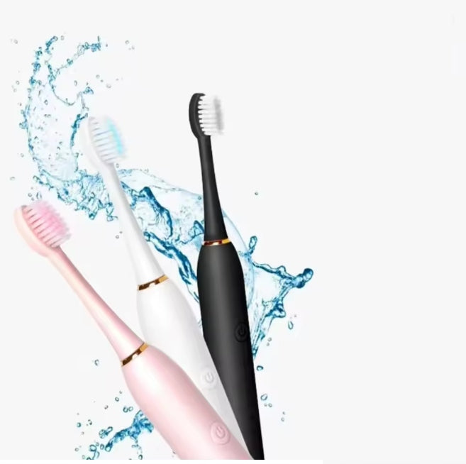 SONIC ELECTRIC TOOTHBRUSH IPX7 Waterproof USB 6 Modes