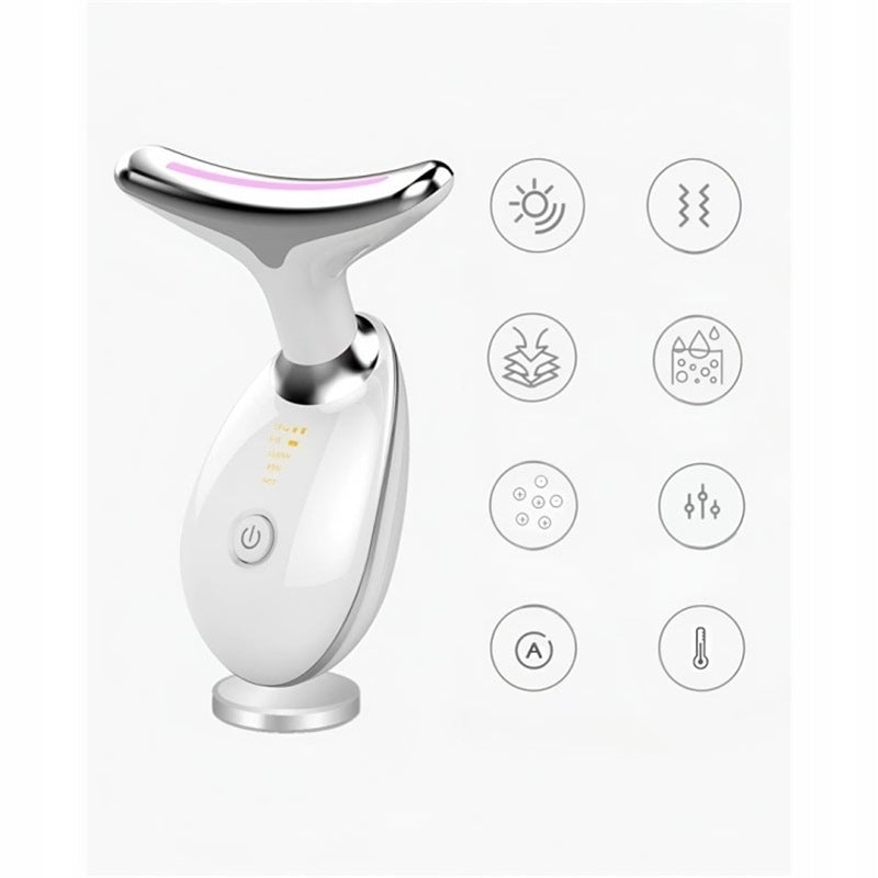 SONIC MASSAGER EMS FOR FACE AND NECK LIFTING VIBRATION MESOTHERAPY