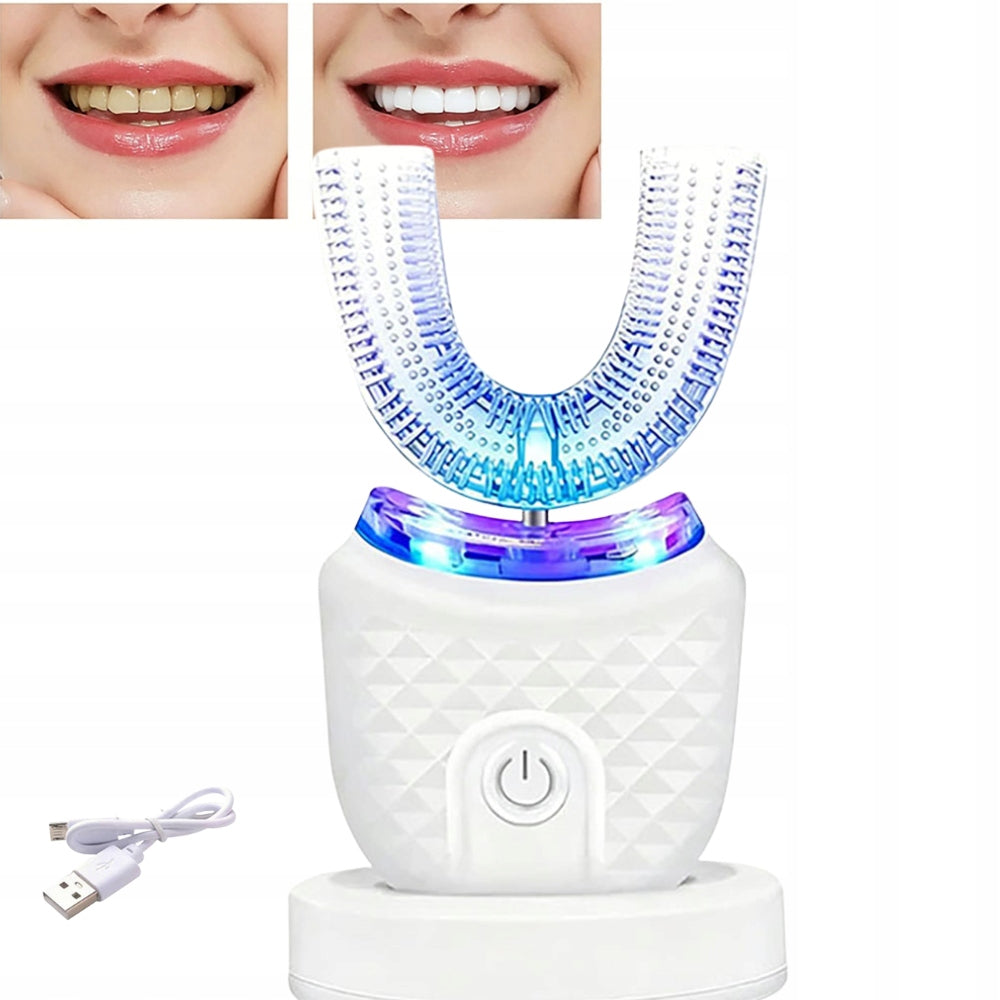 SONIC TOOTHBRUSH ELECTRIC 360 DEGREE UShape CHARGING STATION