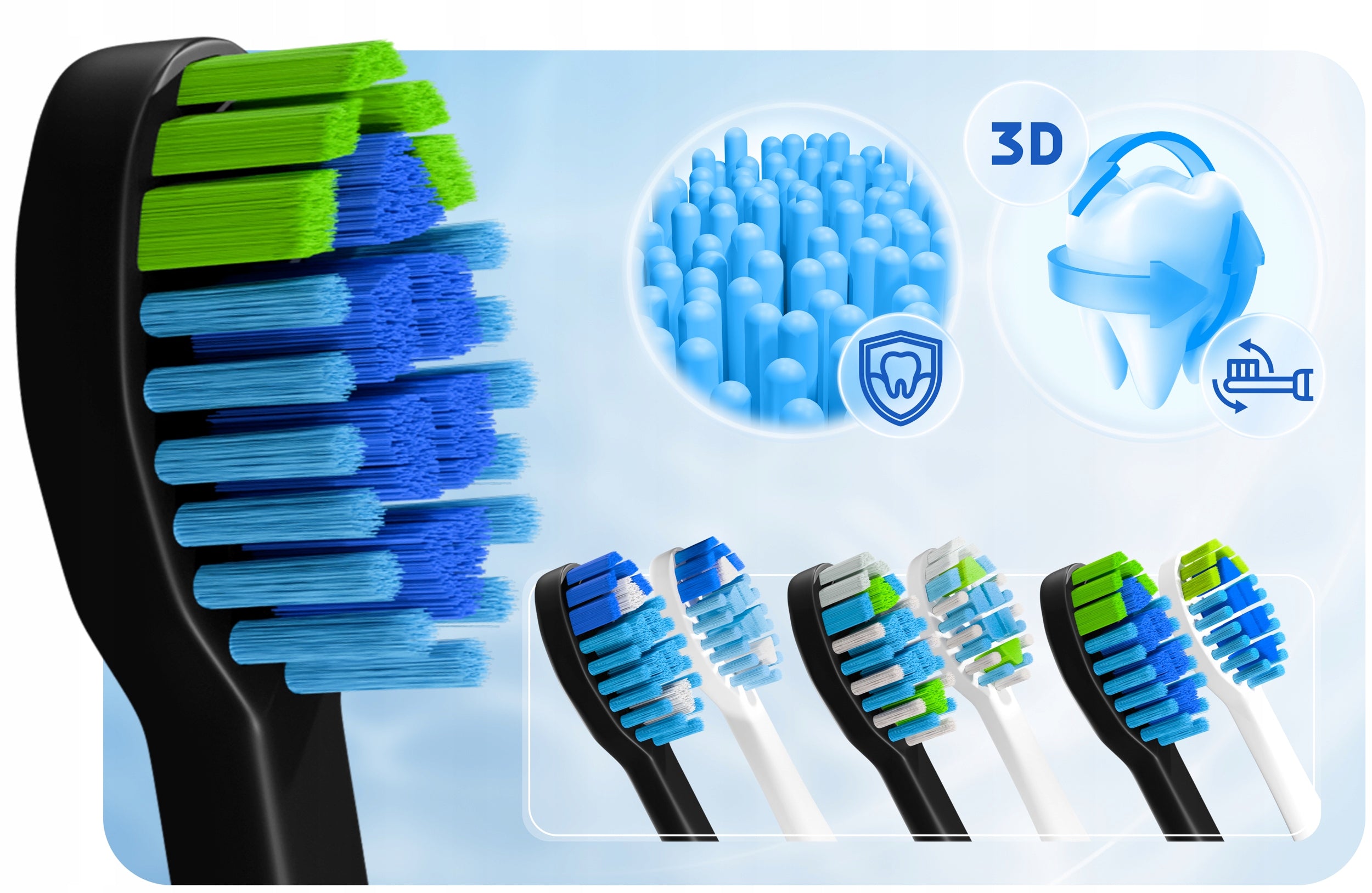 SONIC TOOTHBRUSH ELECTRIC SET OF 2 BERDSEN DUO GALAXY Medical device no