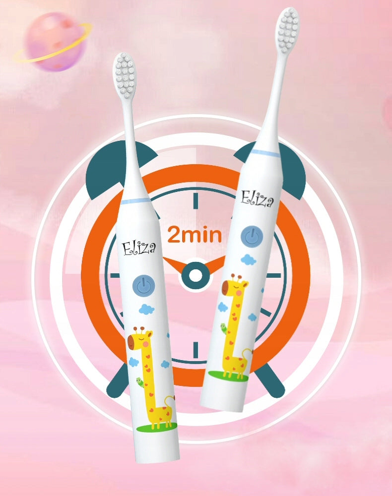 SONIC TOOTHBRUSH FOR CHILDREN AGED 3-12 YEARS WATERPROOF GIRAFFE Brand no brand