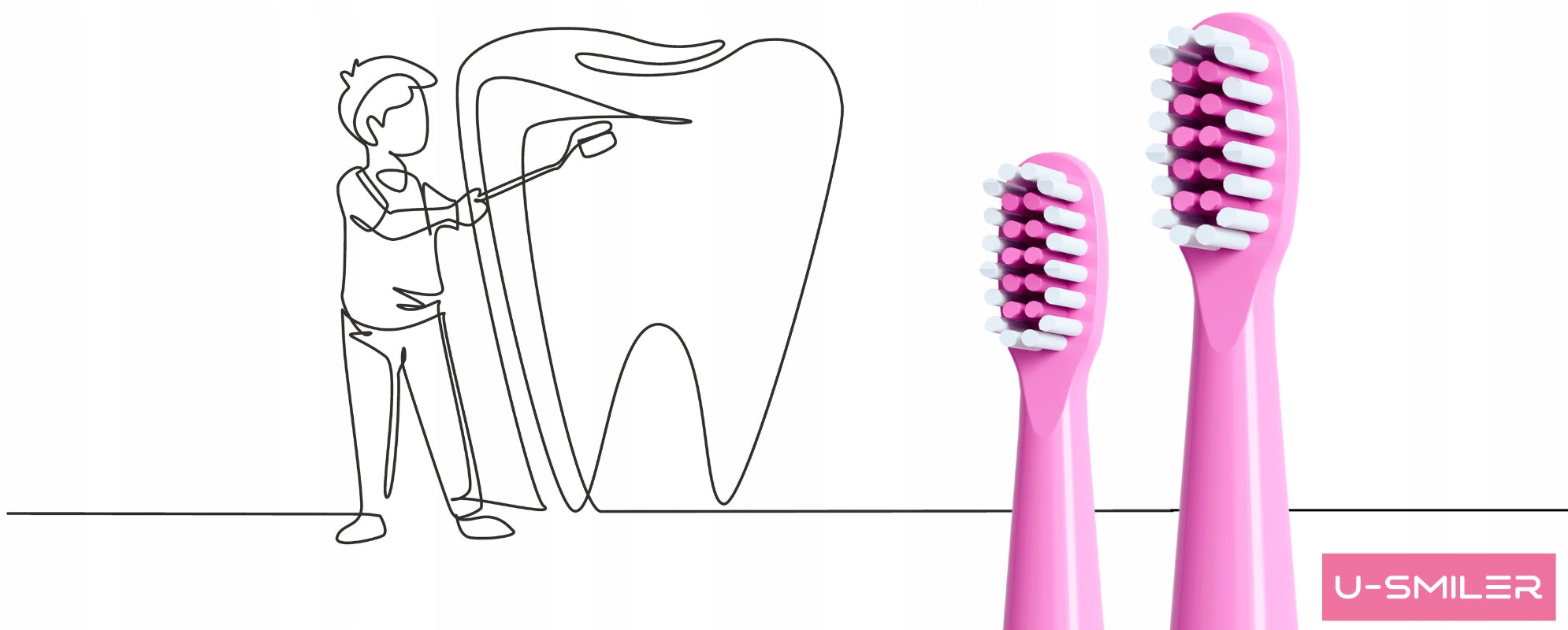 SONIC TOOTHBRUSH FOR CHILDREN ELECTRIC TOOTHBRUSH 3 MODES 4 USB TIPS Brand Signal