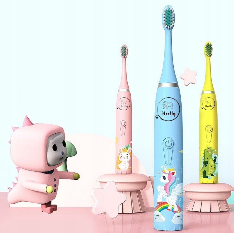 SONIC TOOTHBRUSH FOR CHILDREN ELECTRIC TOOTHBRUSH LION RED HEELLY Medical device no