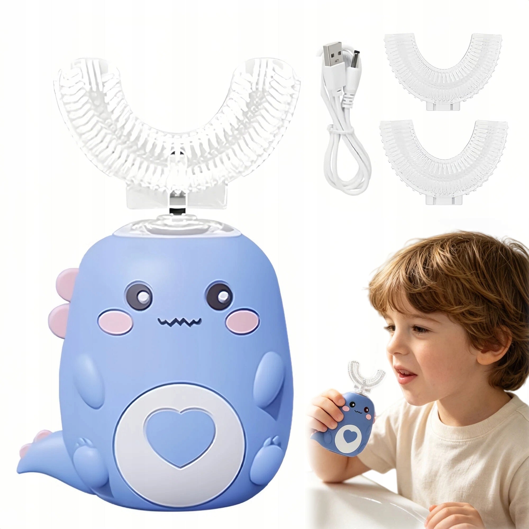 SONIC TOOTHBRUSH FOR CHILDREN TO LEARN TO BRUSH THEIR TEETH Brush 360 SET