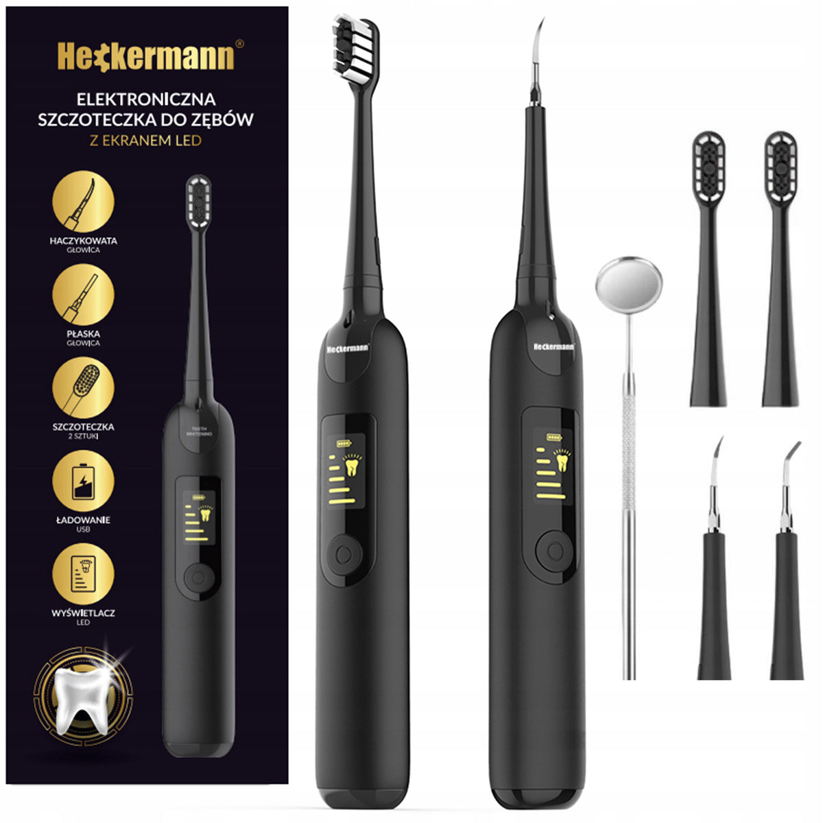 SONIC TOOTHBRUSH FOR DESCALING SCALER