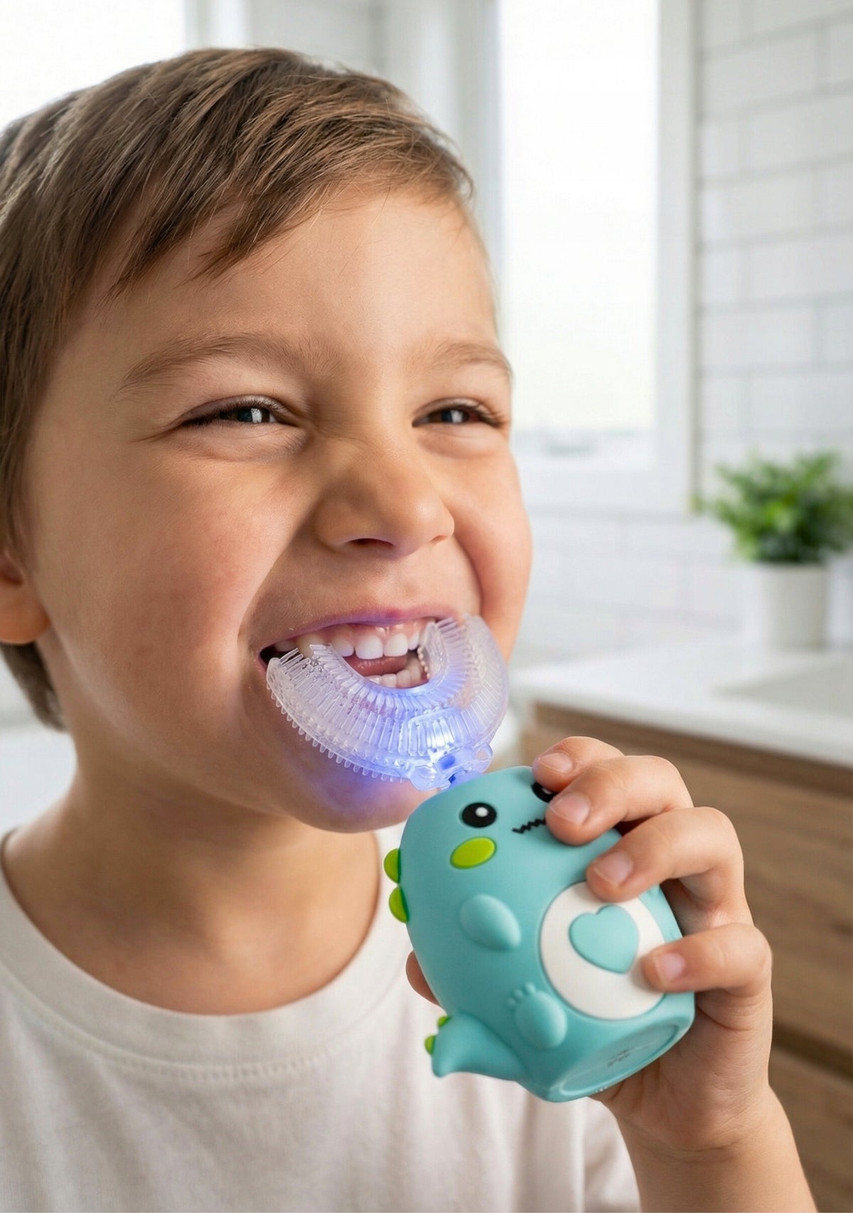 SONIC TOOTHBRUSH FOR LEARNING TO BRUSH TEETH ELECTRIC FOR CHILDREN 2-12 YEARS Packaging status original