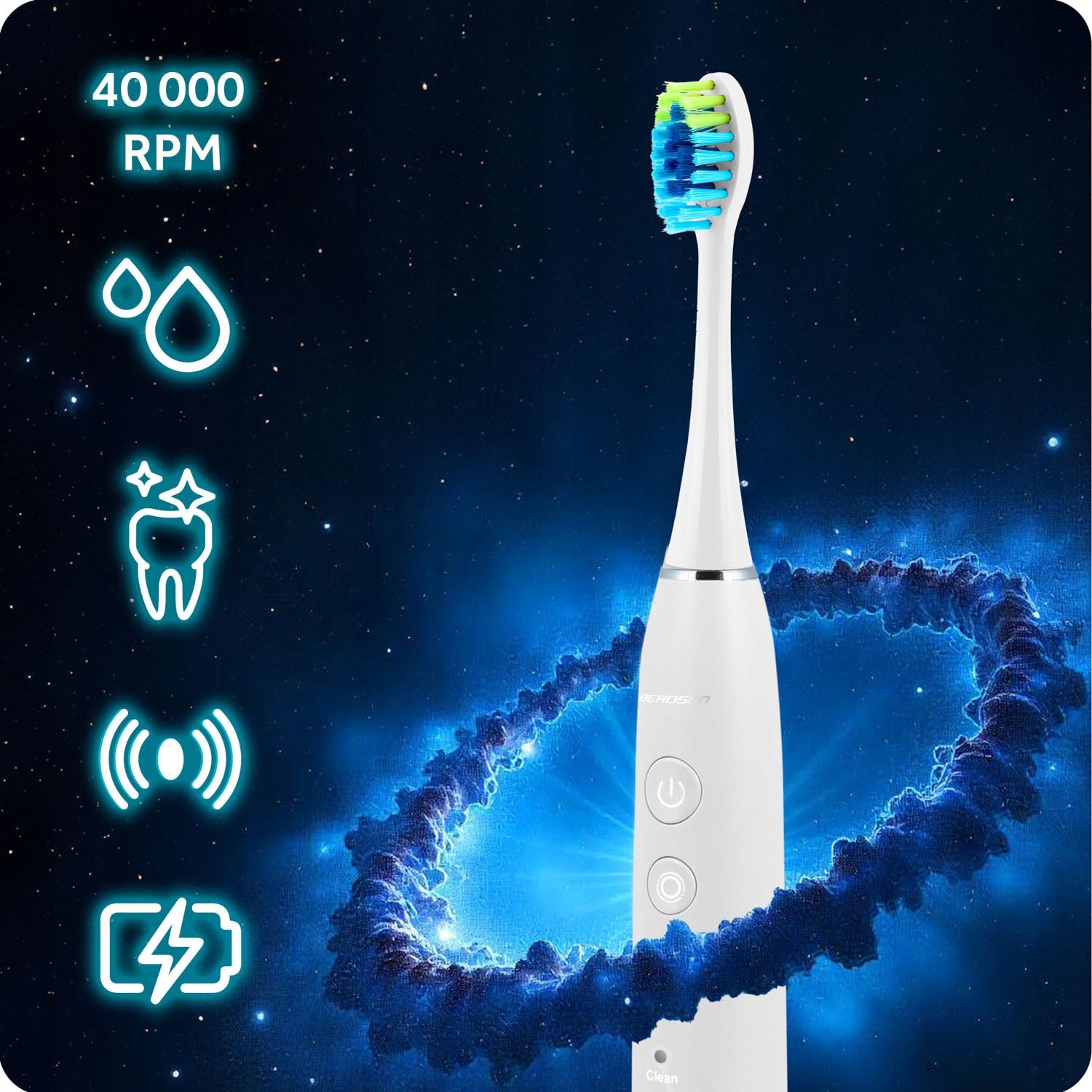 SONIC TOOTHBRUSH IRRIGATOR 2 CASE 8 TIPS GIFT SET Packaging status original