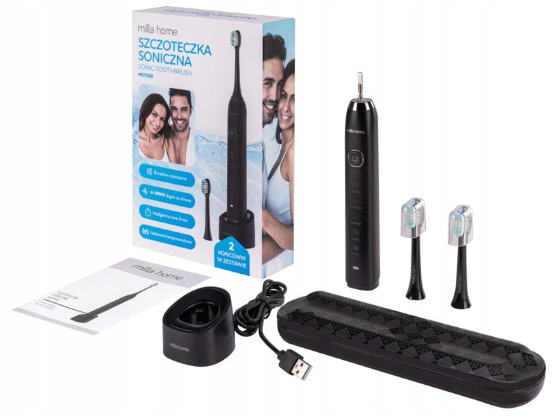 SONIC TOOTHBRUSH MILLA HOME MST500 black