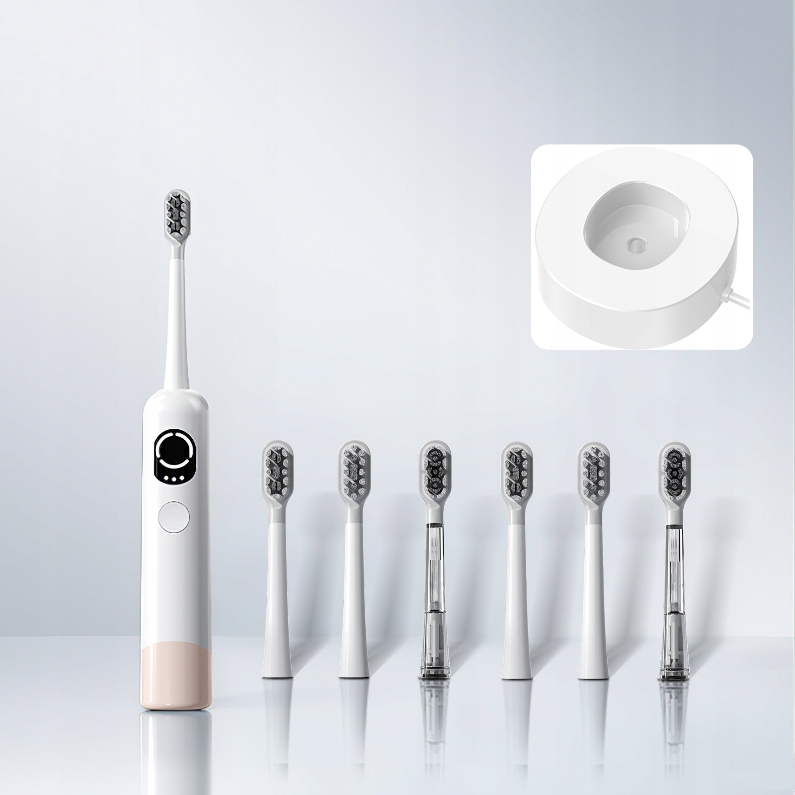 SONIC TOOTHBRUSH - OSCILLATION + VIBRATION + 6 TIPS-ELECTRIC EAN (GTIN) 8711727435182