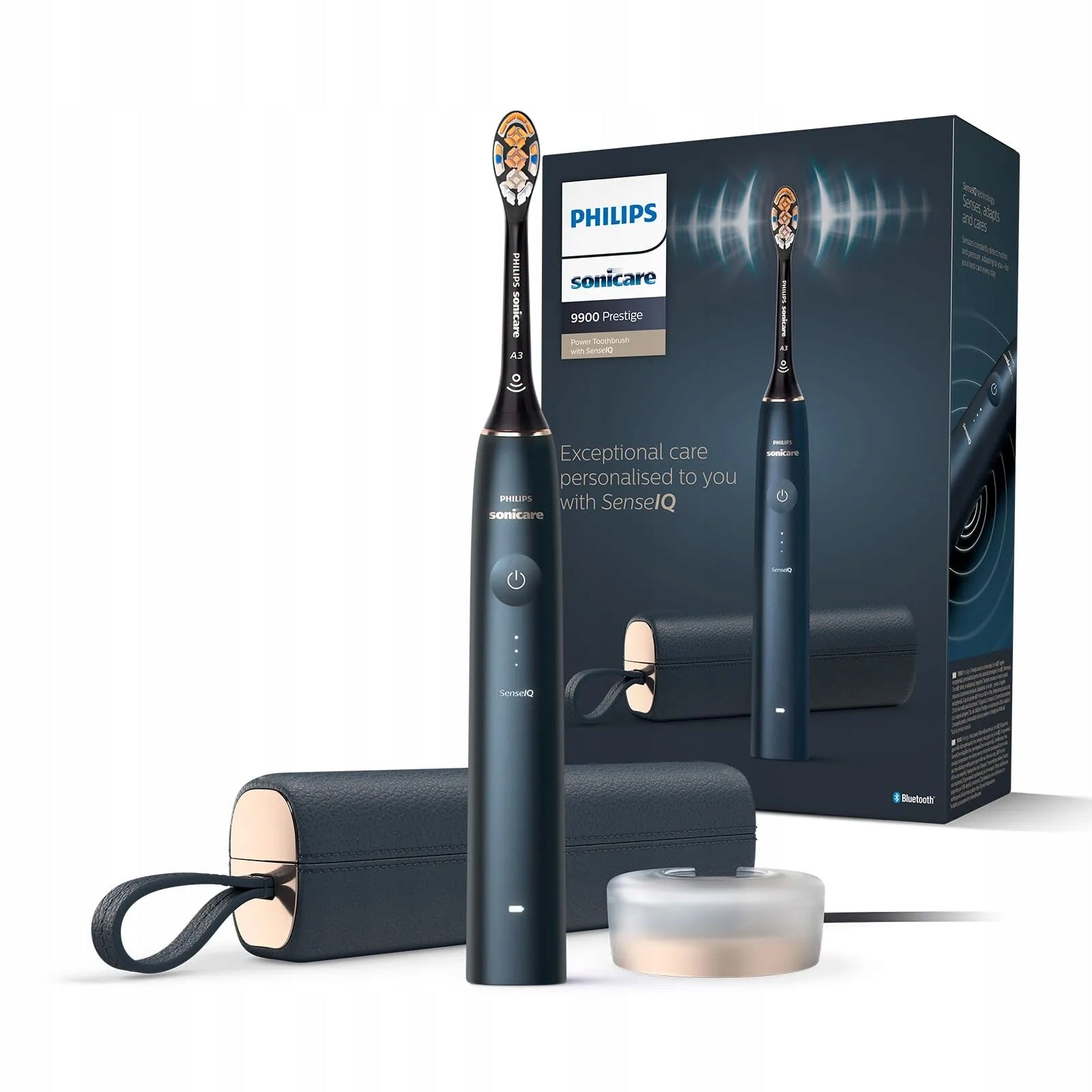SONIC TOOTHBRUSH PHILIPS RECHARGEABLE WITH PRESSURE SENSOR TIMER Brand Philips