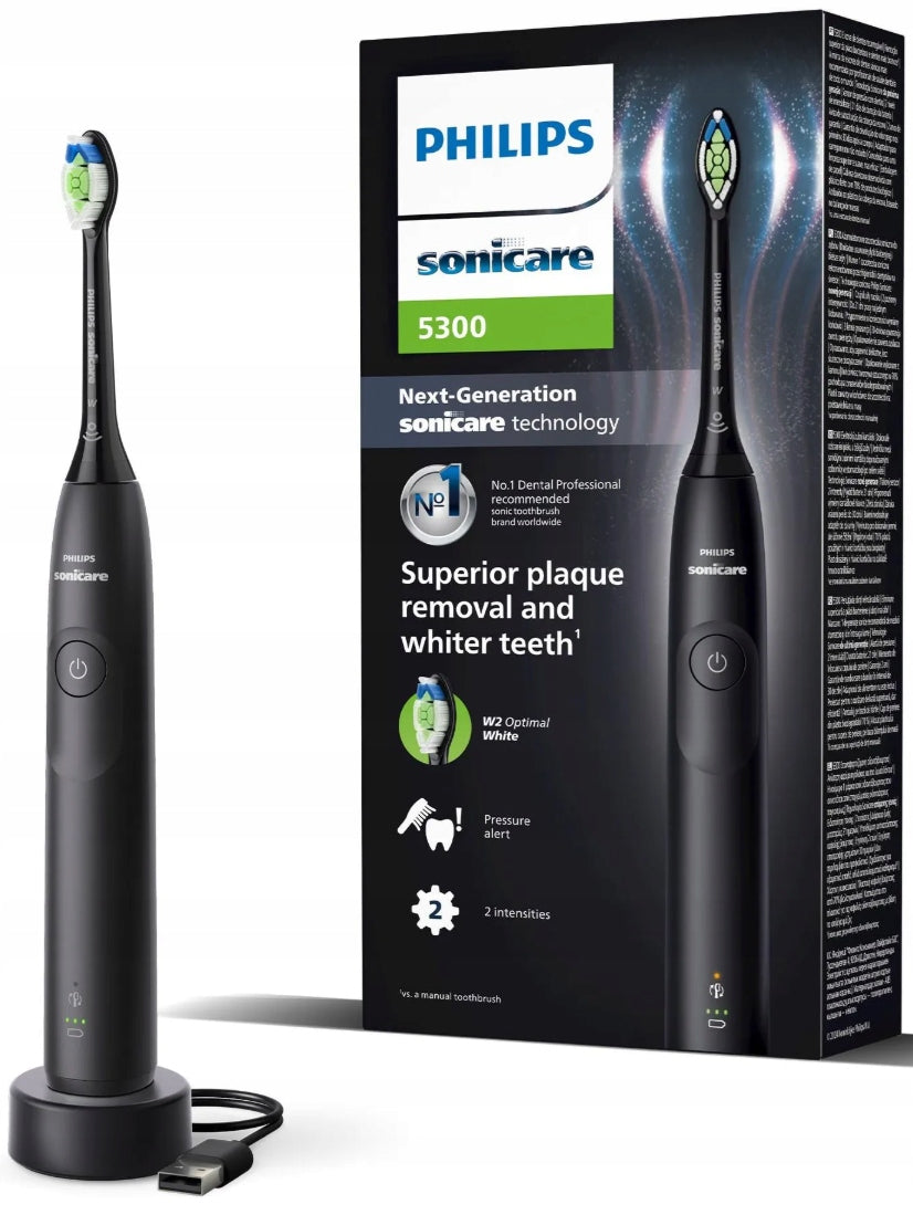 SONIC TOOTHBRUSH PHILIPS SONICARE 5300 PROTECTIVE CLEAN BLACK