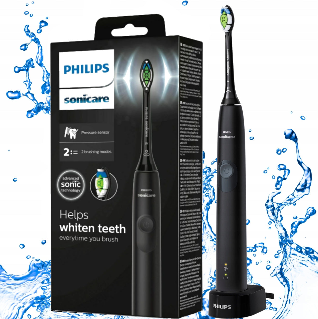 SONIC TOOTHBRUSH PHILIPS SONICARE PROTECTIVE CLEAN BLACK