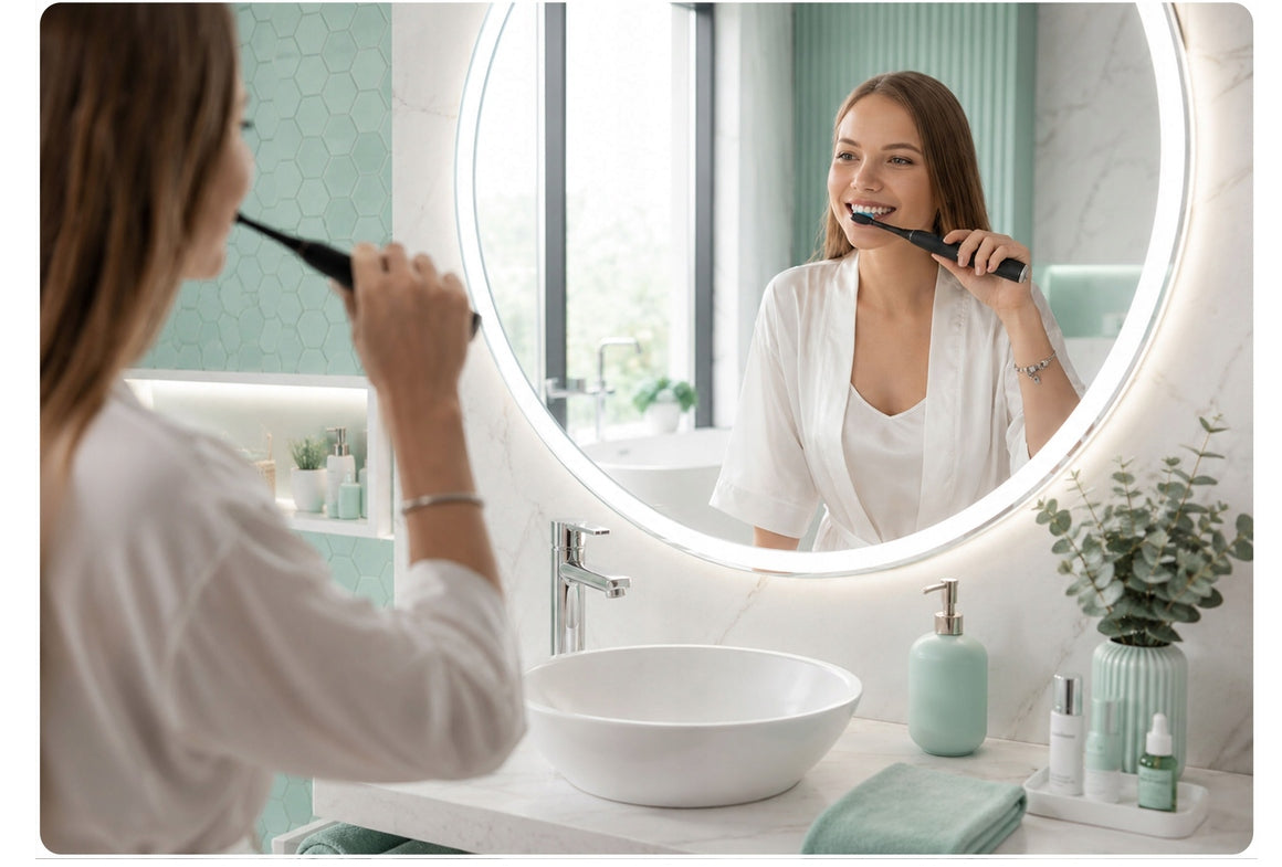 SONIC TOOTHBRUSH PREMIUM ELECTRIC TOOTHBRUSH SET CASE NEW 2026 Manufacturer code 2020