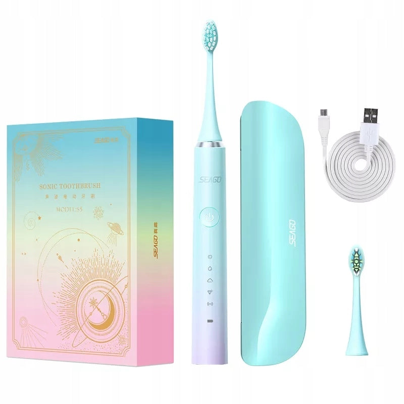 SONIC TOOTHBRUSH PROGRAM ECO + CASE 8 TIPS COLOR GRADIENT Manufacturer code SG-972