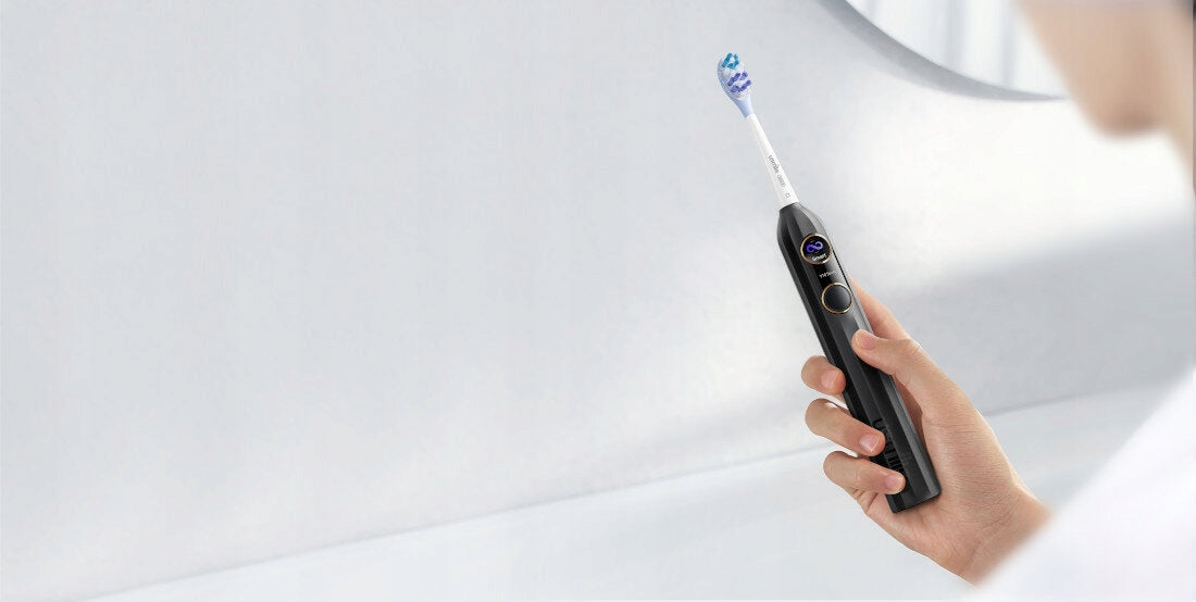 SONIC TOOTHBRUSH USMILE Y10 BLACK Brush type sonic