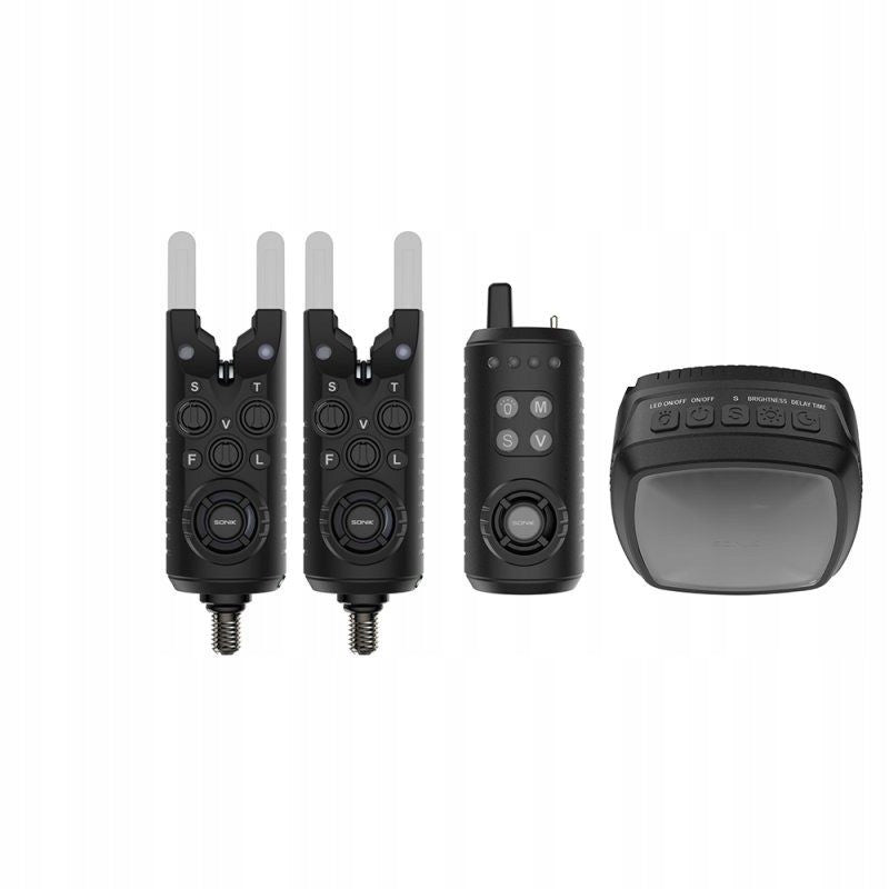 SONIK GIZMO 2 ALARM SET SET 2+1 BIVVY LAMP HC0087