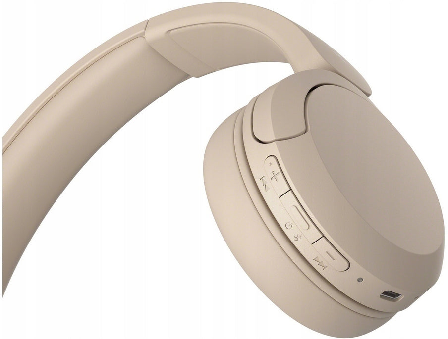 SONY OVER-EAR HEADPHONES BT SONY 520C STRONG WIRED LIGHT LONG BATTERY Brand Sony