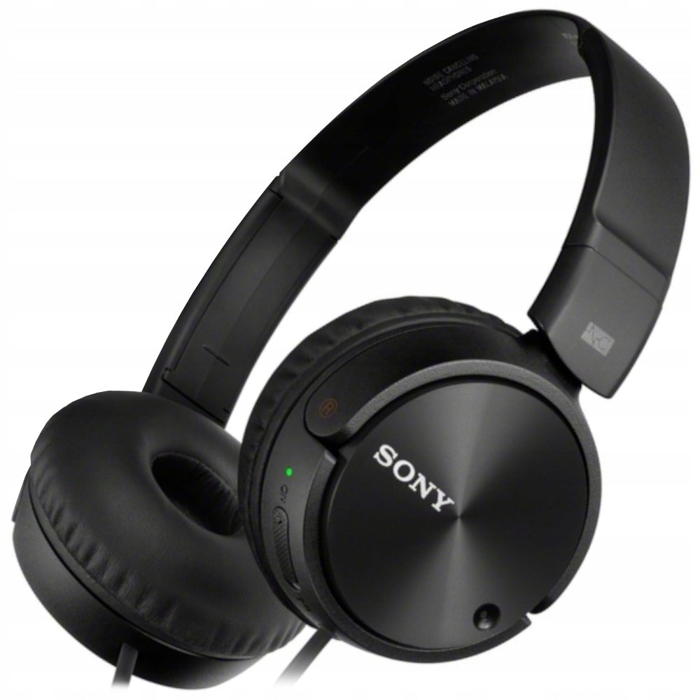 SONY WIRED ON-EAR HEADPHONES BLACK LIGHT COMFORTABLE FOR LISTENING WORK Packaging status original