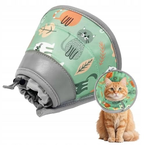 SOODYOOW CAT CONE SOFT ADJUSTABLE COLLAR ELIZABETHAN STOP LICKS Packaging status original