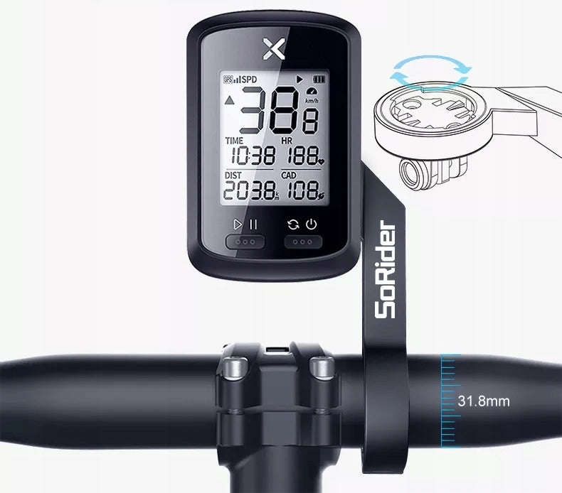 SORIDER S1 holder for GARMIN counter, BRYTON, IGPSPORT, XOSS G/G+, CYCPLUS Brand no brand