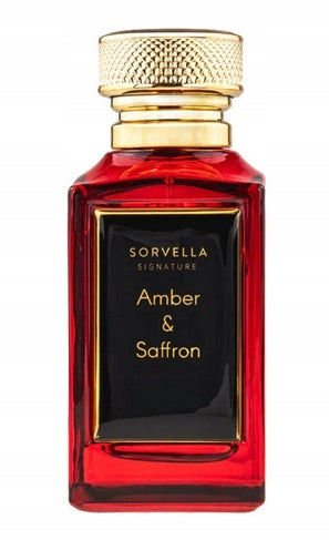 SORVELLA SIGNATURE AMBER SAFFRON WITHOUT CARTON 30 ML + PERFUME 10 ML FREEBIE