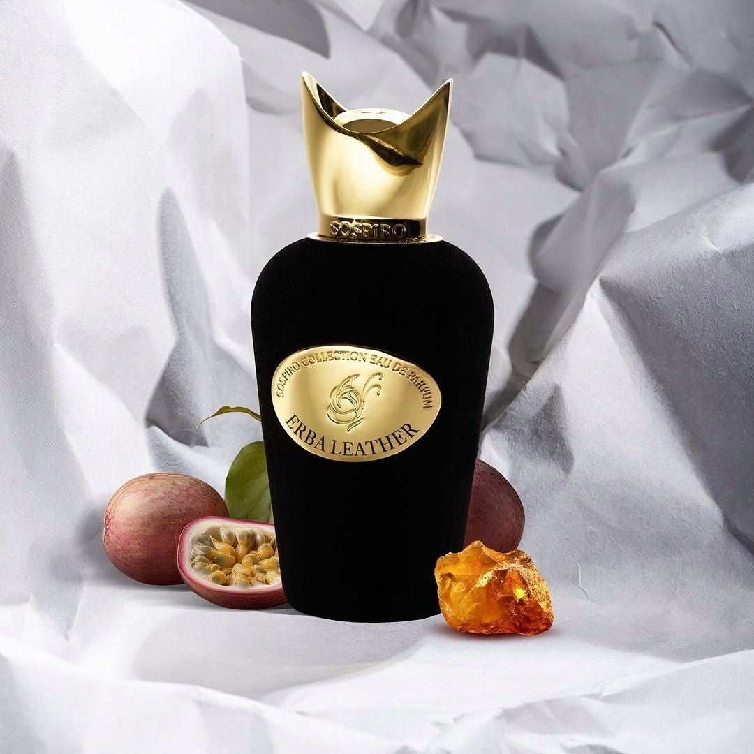 SOSPIRO PERFUMES Erba Leather EDP Eau de Parfum unisex perfume 100ml Packaging volume 100 ml