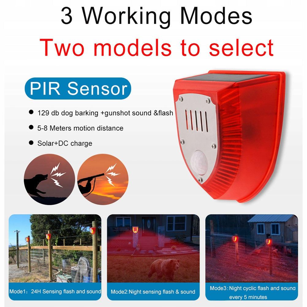 SOUND ALARM ULTRASONIC DETERRENTANIMAL Batteries included no