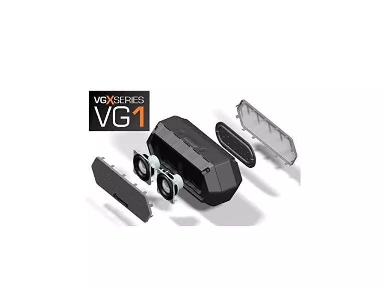 SOUNDCAST VG1 BLUETOOTH EXTERNAL SPEAKER, WATERPROOF Functions receiving calls splash-resistant control with a smartphone