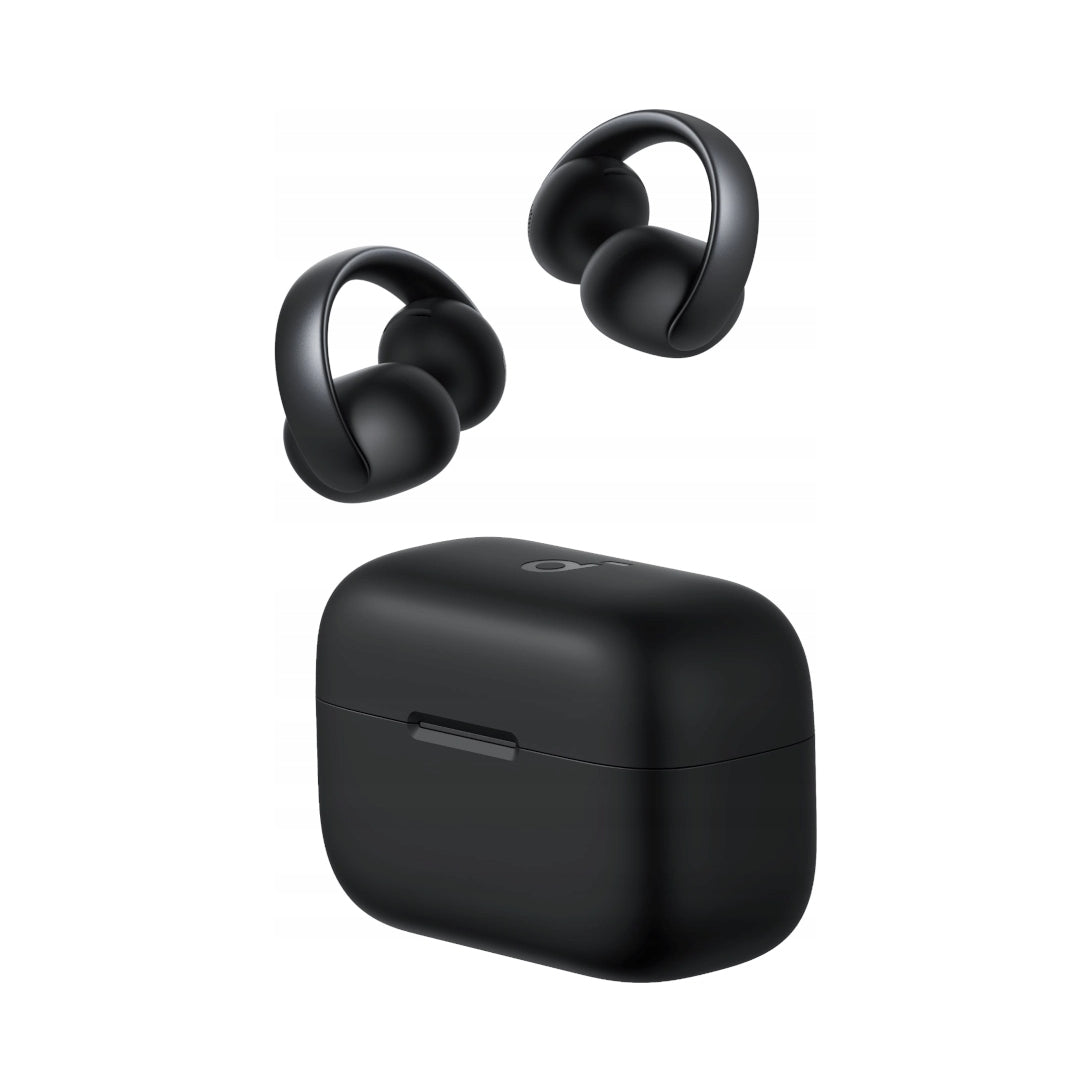 SOUNDCORE AeroClip Open-Ear Clip Waterproof Black Packaging status original
