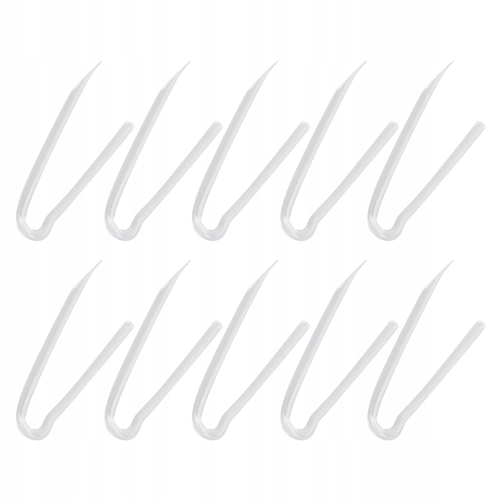 SOUNDPROOF TUBE FOR HEARING AID FLEXIBLE TYPE R BTE INSERT 10 PCS Packaging status original