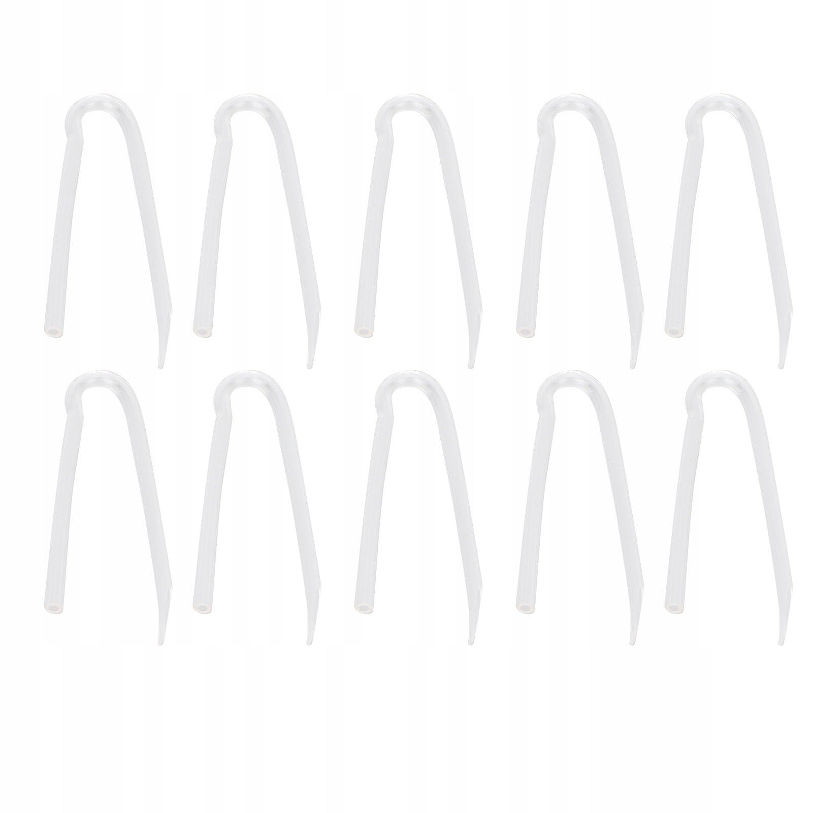 SOUNDPROOF TUBE FOR HEARING AID FLEXIBLE TYPE R BTE INSERT 10 PCS