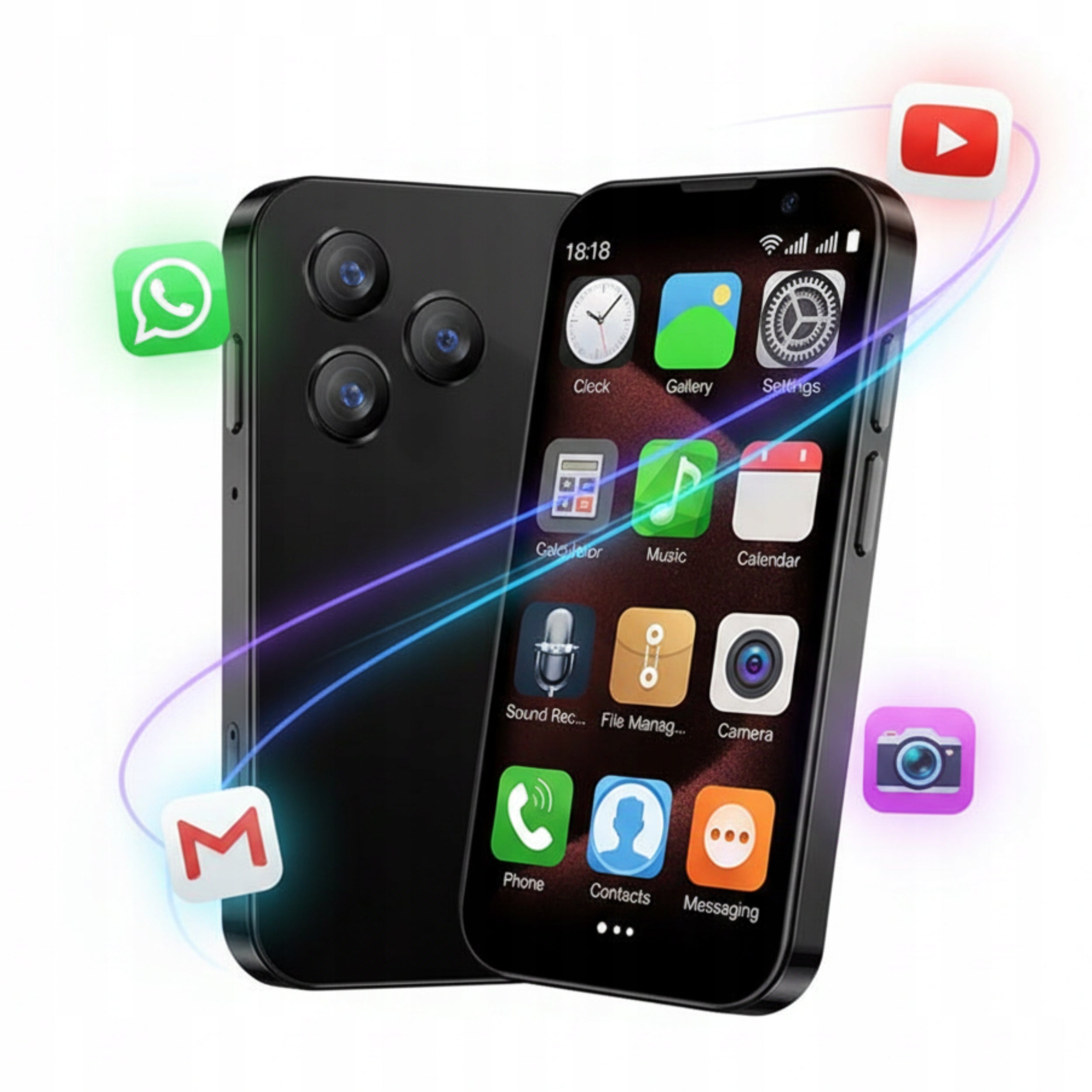 SOYES XS18 Pro Mini Smartphone 3" Metal Phone Dual SIM Android