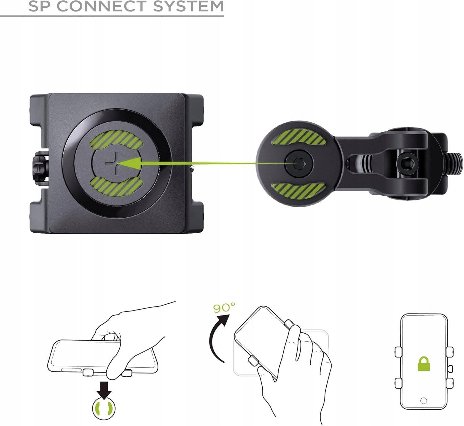SP Connect Bike Bundle II Universal Phone Bike Holder Product weight with unit packaging 0.25 kg