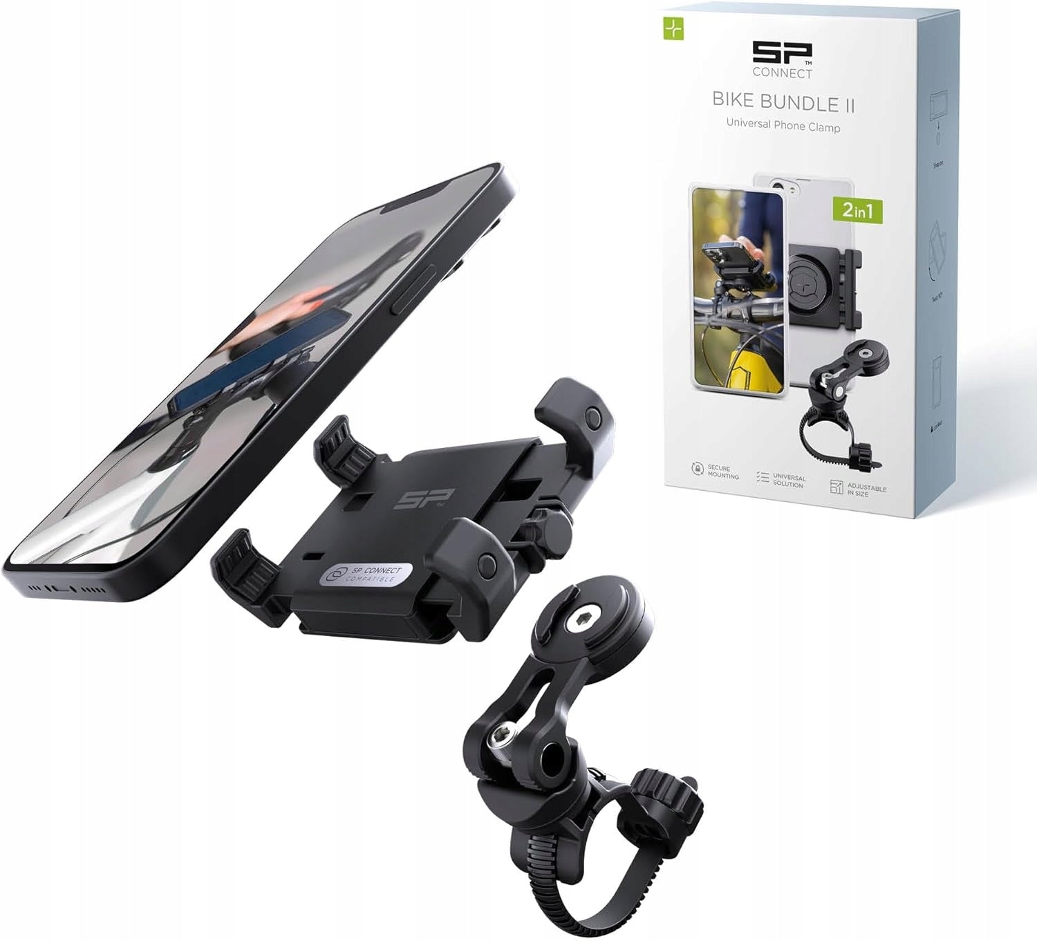 SP Connect Bike Bundle II Universal Phone Bike Holder