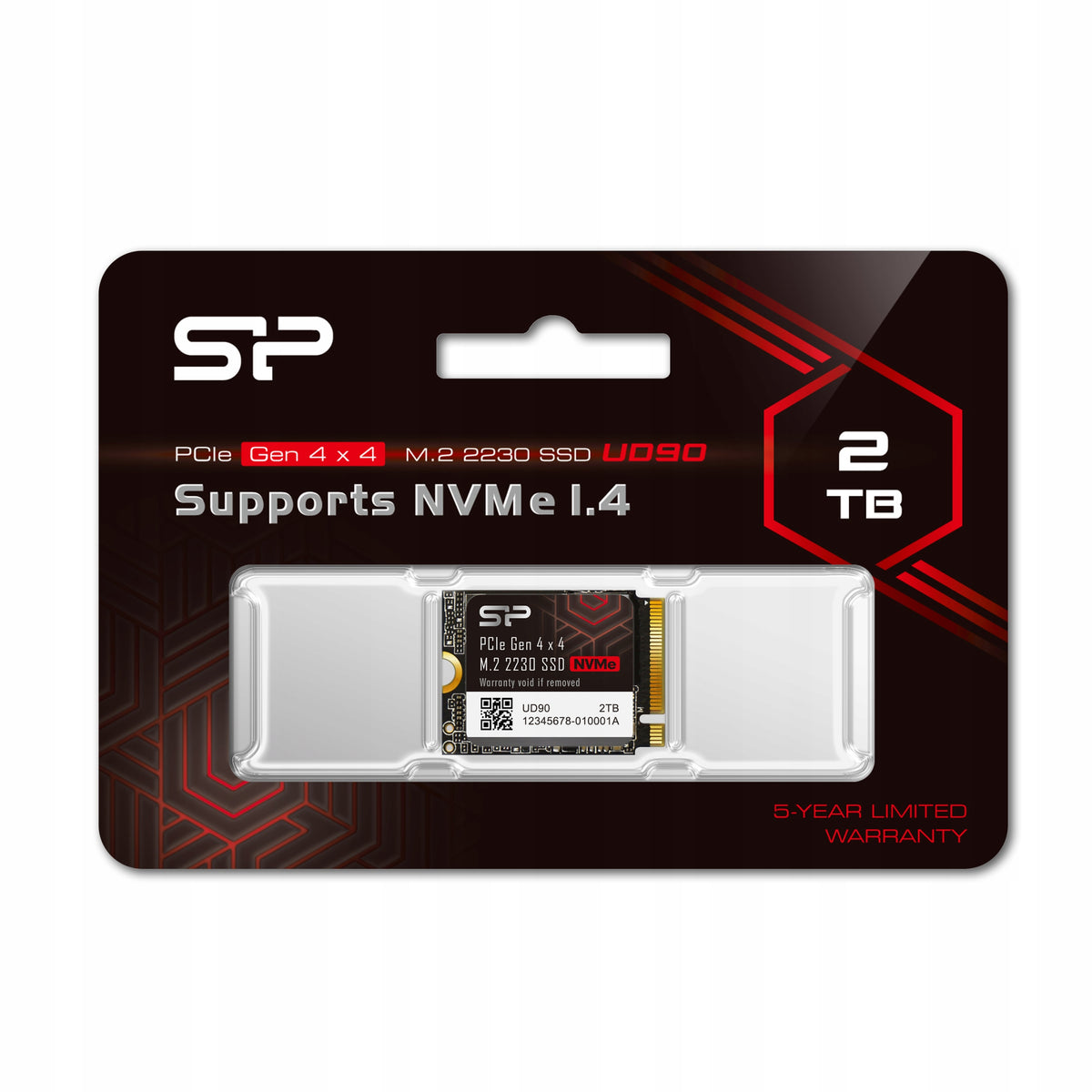 SP Silicon Power 2TB Dysk SSD UD90 2230 M.2 PCIe Gen4x4 Solid State Drive Packaging status original